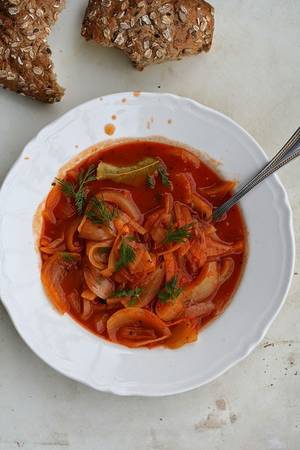 Kuchnia - Wegan Nerd - Kuchnia roÅ›linna : CEBULOWA MACZANKA