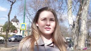 chubby bitch lucie - GERMAN SCOUT - 18yr young curvy big tits girl Lucie pickup and fuck di  German Scout | Faphouse