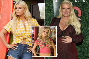 Jessica Simpson Sex Porn - Jessica Simpson, 40, flaunts incredible 100lbs weight loss in Daisy Dukes  denim shorts | The US Sun
