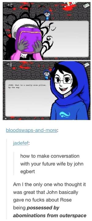 Homestuck Grand High Lesbian Porn - John. Homestuck ...