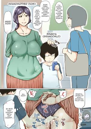 grandparents hentai - Grandmother and Grandson - Page 1 - HentaiEra