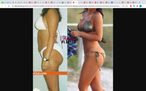 big fat pussy kim kardashian - Found these before pics that are allegedly kim pre BBL I cannot find the  full back pic does anyone else happen to have it? : r/KUWTKsnark