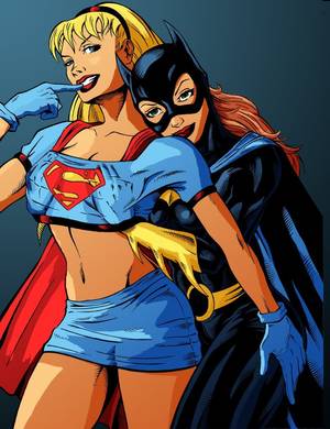 Kara And Batgirl Porn Comic - Batgirl and Supergirl | Batgirl x Supergirl by david-3000