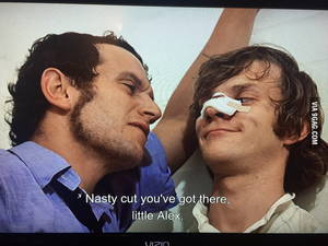 Evan Peters Real Porn - Malcolm McDowell used to be EVAN PETERS... Also name that film!