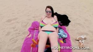 naked bitch on the beach - 