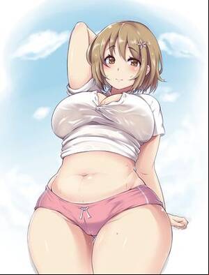 hentai bbw anime girl - Big and cute Chubby girls | Luscious Hentai Manga & Porn