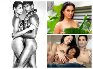 indian kajol nude - Milind Soman, Kiara Advani, Sunny Leone: Bollywood celebs' photoshoots that  stirred up a controversy | The Times of India