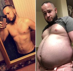 fat belly gainer tumblr - The Fat Boy Diet â€” This pig has been mindlessly eating for 15 months...
