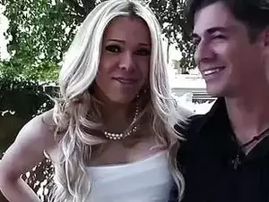 nasty shemales cumming - Nasty blonde shemale fucks the guy's ass before giving a hot cum facial -  Tranny.one