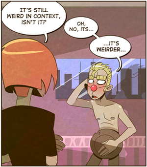 Ariana Grande Lesbian Porn Peeing - Makes Just as Much Sense in Context - TV Tropes