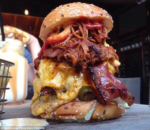 Amazing Food Porn - Melbourne Food Porn Festival showcases the best of extreme eating | Daily  Mail Online