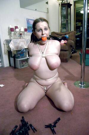 Amateur Tied Tits Bondage - Big tied tits - 70 porn photos