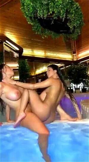 lesbian babes pool - Watch Pool - Lesbian, Pool Babes, Babe Porn - SpankBang