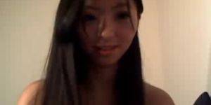 asian amateur teen masturbate - Cute Teen Amateur Asian Girl Masturbate on Webcam (Melikeazian)