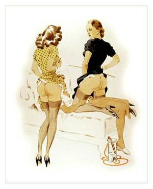 Enema Porn Drawings Captions - Enema art of Julie Delcourt