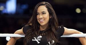 Aj Lee Having Sex - WWE legend AJ Lee reveals new blue hair in dramatic transformation | Metro  News