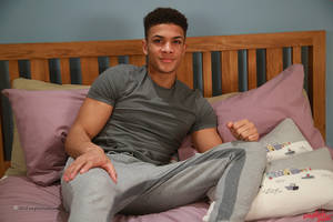 black thug culture - Straight Footballer Harry Shows His Bulging Shoulders & Rock Hard Uncut Big  Erection!