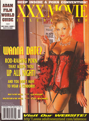 Explicit Sex Magazines - Adam Film World Guide XXX Movie Illustrated Vol. 10 # 3 magazine back issue  Adam