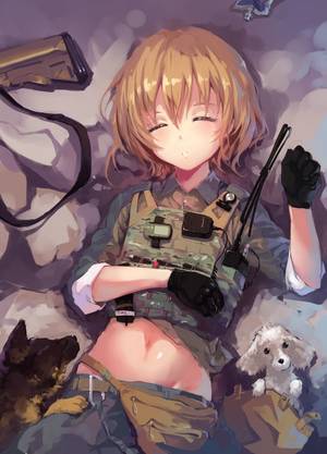 Anime Sexy Army Girls - Original work, by nightmaremk2. Anime RulesMilitary GirlAnime ...