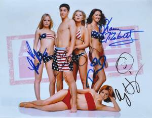 Alyson Hannigan Porn Double - AMERICAN PIE CAST Signed Photo X5 Jason Biggs Alyson - Etsy New Zealand