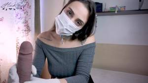 latex mask handjob - 