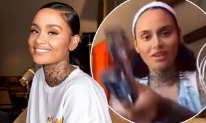Chrissy Teigen Lesbian Porn - Kehlani declares she is a lesbian during candid Instagram live | Daily Mail  Online