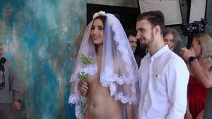 arab bride nude - Crazy Russian wedding with Nude Bride