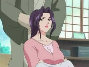 huge anime tits fondle - Fondling her monstrous hentai tits