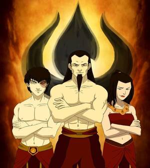 Gay Porn Avatar Ozai - Principe Zuko, El SeÃ±or del Fuego Ozai, y La Princesa Azula.
