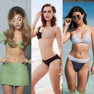 Ariana Grande And Victoria Porn - Let's settle this: Ariana Grande vs Lily Collins vs Victoria Justice :  r/CelebrityBelly