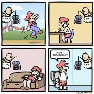 Lakitu Porn - Lakitu is always watching : r/gaming