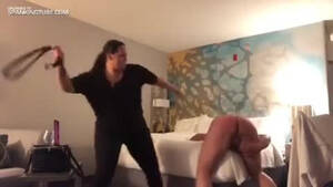 f m belt spanking - Grab your ankles! F/m busted butt with belt - SpankingTube.com