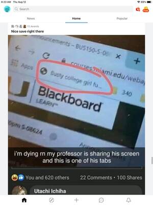 Funny Teacher Porn - R/funny does mask off again. Teacher has porn about students open while  lecturing, not disturbing just jokes : r/Feminism