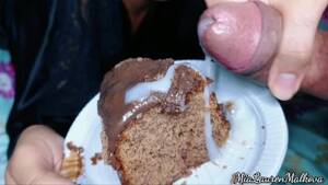 group sex cum on cake - He Cum on the Cake and I Ate it all - Pornhub.com