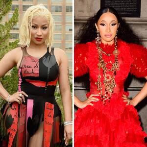 nicki minaj having lesbian sex - Nicki Minaj and Cardi B's Relationship: A Complete Timeline | Glamour