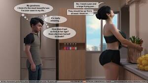 3d Cartoon Lelu - My Taboo Â» 3D PORN COMIC: SERIOUS PUNCH â€“ THE MILF'S WAY 1-8