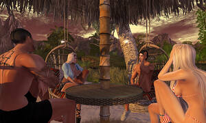 Adult Sex On Nude Beach - Skinny Dip Inn | Second Life Destinations