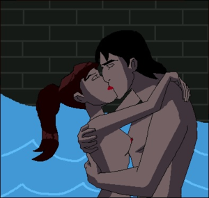 Ben 10 Kiss Gwen Porn - Rule 34 - ben 10 ben 10 alien force biceps black hair breasts breasts on  chest female gwen tennyson human kalotz kevin levin kissing male muscle  muscles nippleless male nude orange hair