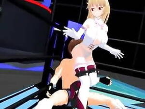 Anime Femdom Porn Mixed - 3D mixed wrestling | xHamster