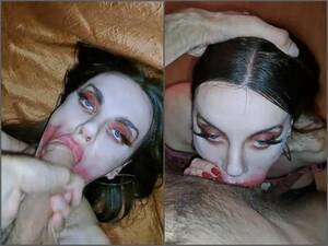 Halloween Wife Porn - Hard Deepthroat Porn | Collecting Cum For Halloween With My Dirty Wife