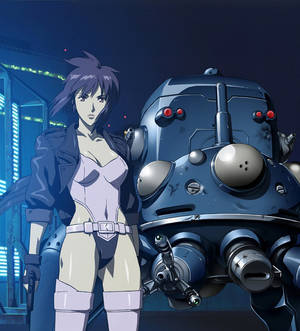 cartoon space boobs - Ghost in the Shell TV Anime