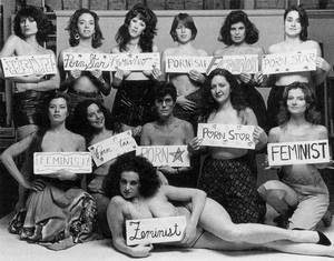 Carnival Porn - Carnival Knowledge, Feminists and Porn Stars, 1984 (phot. Donna Ann  McAdams).