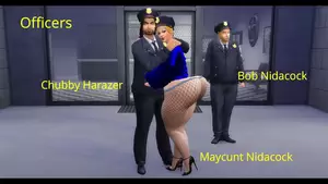 Big Booty Female Police Porn - Big Ass Police Woman Fucked in Police Car | xHamster