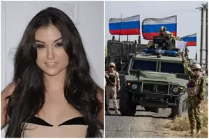 Military Uniform Porn Captions - Fact Check: Was Ex-Adult Film Star Sasha Grey in Russian Military Promo?