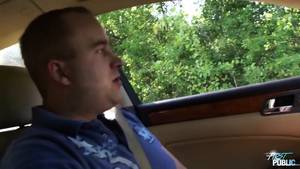 Girl Leans Out Car Window - Girl Leans Out Car Window To Suck Cock - scene 2