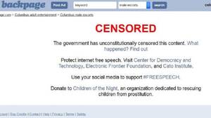 Backpage Sex Ads - Sex ads pulled in child prostitutes row | Loop PNG