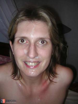 French Facial - French fledgling in super-sexy de-robe two with facial cumshot