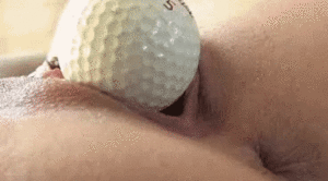 golf ball - Swallowing Golf ball with Grip. Foto PornÃ´ - EPORNER
