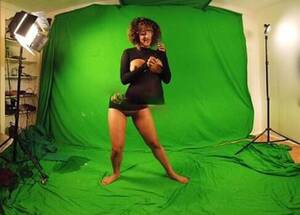 Green Alien Porn - Accidental panorama in the middle of my green screen alien porn shoot...  [NSFW] : r/panoramasgonewrong