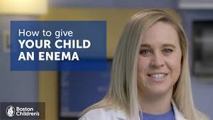 Forced Enema Porn - How to give your child an enema | Boston Children's Hospital - YouTube